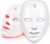 LED Red Light Therapy Face Mask Advanced, 7 Colour Treatment, Anti-Aging Skin Health Care Product Treatment, USB Rechargeable, Professional Facial Beauty Skincare Device Adjustable