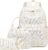 LEDAOU School Backpack Boys Teenagers Children Teenagers Girls Daypack Girls Leisure Backpack White Daisy Black Backpack, Pink Butterflies, L, Modern