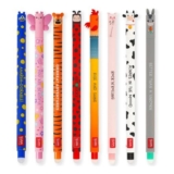 LEGAMI 8 Erasable Gel Pens, Thermosensitive Ink, 0.7mm