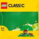 LEGO 11023 Classic Green Baseplate, Ages 4, Square 32×32 Stud Building Grass Base, Build and Display Board Set
