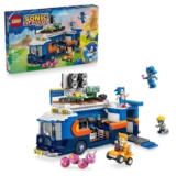 LEGO 77006 Sonic the Hedgehog Team Sonic Command Truck Toy – Interactive Set with an ATV Car & 5 Figures