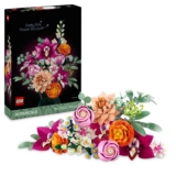 LEGO Botanicals Pretty Pink Flower Bouquet Set for Adults 10342
