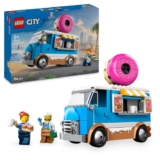 LEGO City Donut Truck Toy with 2 Minifigures 60452
