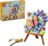 LEGO Creator 3 in 1 Floral Art Decor Painting Set, Transforms into a Picture Frame or Flamingo Sketch 31390