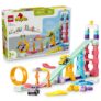 LEGO DUPLO 3 in 1 Creative Ramps with Vehicles – Educational Motor Skills Toy for Toddlers – Colour Matching Montessori Set w/ 10478
