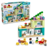 LEGO DUPLO 3 in 1 Modern Family House with Figures – Educational Motor Skills Toy for Toddlers