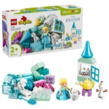 LEGO DUPLO Disney Frozen Creative Box with Elsa and Olaf – Montessori Set w/ 2 Figures 10462