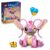 LEGO Disney Angel – Lilo & Stitch Building Toy – Brick Built Display Figure with 3 Heart Balloons & a Butterfly – 43257