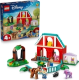 LEGO Disney Pixar Blazes Horse Ranch Toy – incl. Woody & Jessie Minifigures plus 2 Horses, Pegasus & Pig Animal Figures 43304