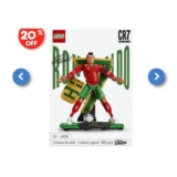 LEGO Editions Cristiano Ronaldo Football Legend Construction Set 43016