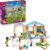 LEGO Friends Animal Vet Clinic – Educational Toy w/a Horse Stable, 2 Mini Dolls, Pet Dog, Bunny & Cat Figures Plus Accessories – Birthday Gift for 4 Year Old Girls – 42696
