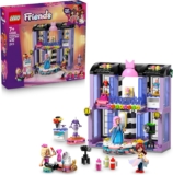 LEGO Friends Heartlake City Fashion Show – Dress-Up Toy w/ 3 Mini Dolls, a Catwalk, Customisable Outfits incl. Skirt, Coat, Hats & Accessories – Creative Gift for 7 Year Old Girls – 42685