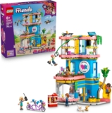 LEGO Friends Heartlake City Friends Club House Toy – Miniature Set incl. 5 Mini Dolls, 3 Pet Animal Figures incl. Toy Cat & Accessories – Birthday Gift for 8 Year Old Girls – 42689