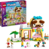 LEGO Friends Pet Accessories Shop Toy – incl. Dog, Cat & Bunny Animal Figures, 3 Mini Dolls & Lots of Pet Care Accessories – Birthday Gift for 6 Year Old Girls – 42650