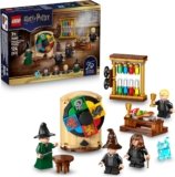 LEGO Harry Potter Hogwarts Castle: Sorting Hat Ceremony Toy – Collectible Patronus, Hermione and Draco Malfoy Minifigures with Wands – Gift for 7 Year Old Girls and Boys – 76460