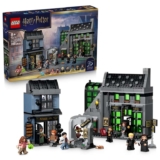 LEGO Harry Potter Knockturn Alley Wizarding Shops w/ 8 Minifigures & Collectible Patronus 76471 – Sold by Toy Barnhaus W/Code