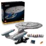 LEGO Icons Star Trek: U.S.S. Enterprise NCC-1701-D, 2 Shuttle Pods, Separation Function & 9 Minifigures 10356