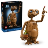 LEGO Ideas E.T. the Extra-Terrestrial Alien Figure, Artificial Potted Flowers & Light Brick 21370