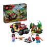 LEGO Jurassic World Raptor Off-Road Escape Dinosaur Toy – Incl. 2 Dino Figures
