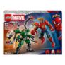 LEGO Marvel Mech Battle Spider-Man vs Doc Ock Construction Set 76338