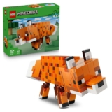 LEGO Minecraft The Fox Toy – 3D Puzzle Animal Figure with Accessories
