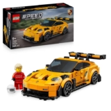 LEGO Speed Champions Porsche 911 GT3 RS Super Car 77239 – Car Model Kit with a Driver Minifigure