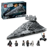 LEGO Star Wars 75394 Imperial Star Destroyer – Starship Building Toy with a Detailed Interior and 7 Minifigures incl. Darth Vader