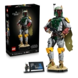 LEGO Star Wars 75455 Boba Fett Figure Beskar Armor, Blaster