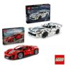 LEGO Technic Dodge Viper GTS-R Sports Car / Ferrari 488 PISTA Car – Model 42234/42235 (9 Yrs)