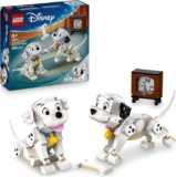 LEGO ǀ Disney Lucky & Penny 101 Dalmatians Puppies Toy – Play & Display Animal Figures 43271