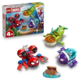 LEGO ǀ Marvel Spidey: Underwater Vehicles – SuperHero Toy w/ 3 Submarines & 3 Minifigures – 11207
