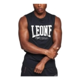LEONE 1947 Sleeveless Logo Black Men L ABX103