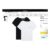 LEVIS White/Black 2 Pack Logo Cotton T-Shirt
