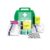 LEWIS-PLAST Premium Small 1-10 Persons Polypropylene First Aid Box – Complete with Integrated Carry Handle and Unique Flip-up Wall
