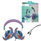LEXIBOOK, Disney Stitch, Stitch 3D Wired Stereo Headphones, HP015D