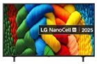 LG 55NANO80A6B 55 Inch LED HDR NanoCell 4k Ultra HD Smart TV 2025 – 5 Year Warranty
