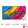 LG 86QNED80A6A 86 Inch QNED 4K Ultra HD Smart TV – 5 Year Warranty