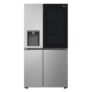 LG InstaView ThinQ GSGV80PYLL Wifi Connected Plumbed Total No Frost American Fridge Freezer Prime Silver E Rated 411622