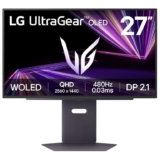 LG UltraGear 27 QHD OLED 480Hz Gaming Monitor