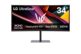 LG UltraGear G6 34G630A-B Gaming Monitor 34 inch UWQHD, Black