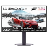 LG UltraGear OLED GX7 27GX790B Gaming Monitor 27 QHD WOLED, 0.02ms GtG, DualMode: 720Hz (HD) 540Hz (QHD) Black