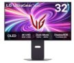 LG UltraGear OLED GX8 Gaming Monitor 32GX850A-B, 4K UHD, 32 inch Glare Panel, Dual Mode 165Hz – 330Hz With BLC/HSD/Totum/Unidays
