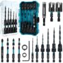 LIBRATON Countersink Drill Bit Set, 19 Pcs Tapered Drill Bits