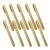 LLXUANKK 10-Pack Golden Metallic Markers, Non-Toxic