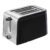 LOGIK L02TSS17 2-Slice Toaster – Black & Stainless Steel
