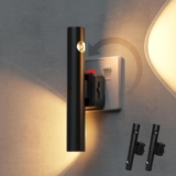 LOHAS-LED Night Light Plug in Wall, Night Lights with Dusk to Dawn Sensor, Dimmable 0-100LM, Warm White 3000K, 180 Rotatable Nightlight for Bathroom, Hallway, Kitchen, 2 Pack