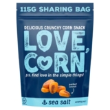 LOVE CORN Sea Salt Delicious Crunchy Corn 115g via cashback from CheckoutSmart – 2 Redemptions