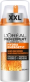 LOréal Men Expert Hydra Energetic XXL Moisturiser, 24H Anti-Fatigue Hydration, Energises Mens Skin, Fighting Signs of Fatigue with Vit C & Protein, Fast-absorbing even on beards, 100ml