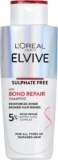 LOréal Paris Elvive Bond Repair Sulphate-Free Shampoo, Damaged Hair, 200ml With Citric Acid Complex, Restores Original Strength, 98% Less Breakage, 90% More Shine, 82% Stronger