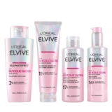 LOréal Paris Elvive Glycolic Gloss Shampoo, Conditioner & Treatment Set